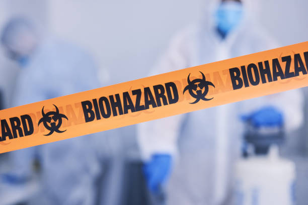 Professional Biohazard Cleanup technician working in Hillsdale, WY